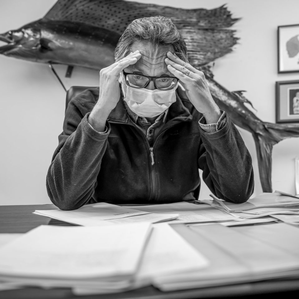 Commerçants dans la tempête